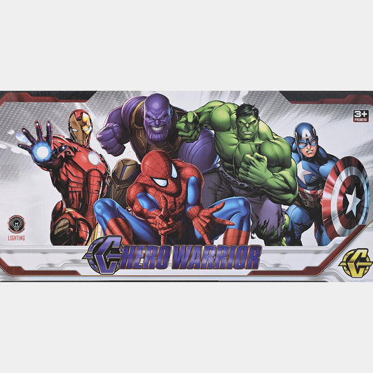 Action Figure Set with Dart Blaster