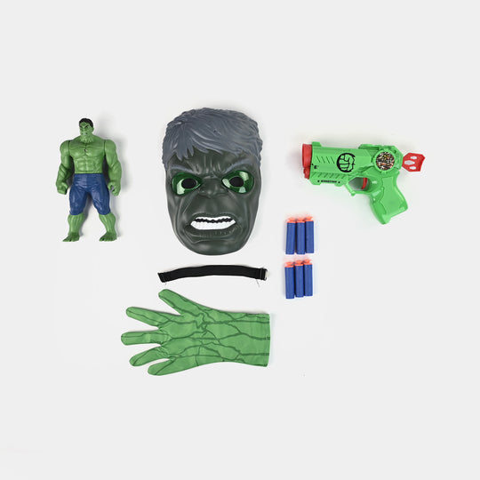 Action Figure Set with Dart Blaster