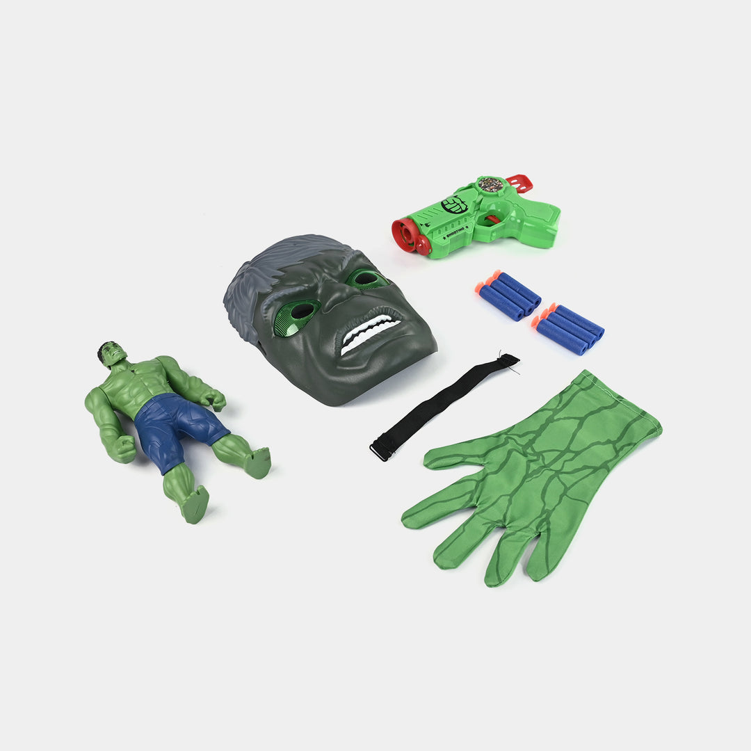 Action Figure Set with Dart Blaster