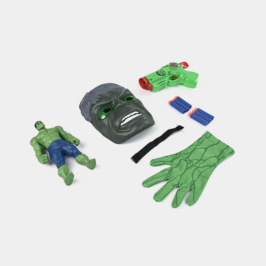 Action Figure Set with Dart Blaster