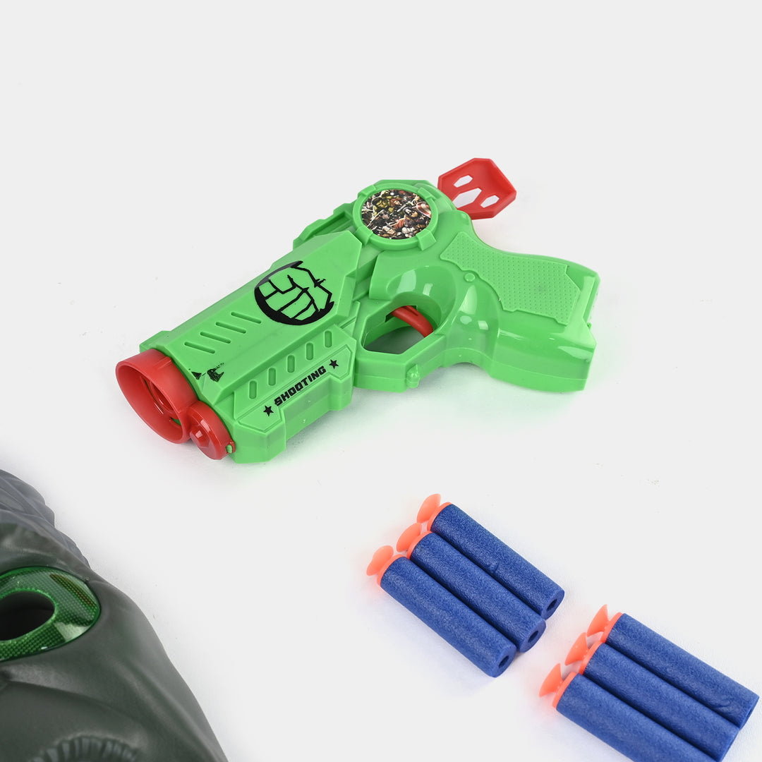 Action Figure Set with Dart Blaster