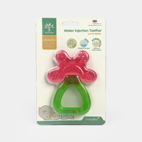 Water Injection Teether - Green Pink