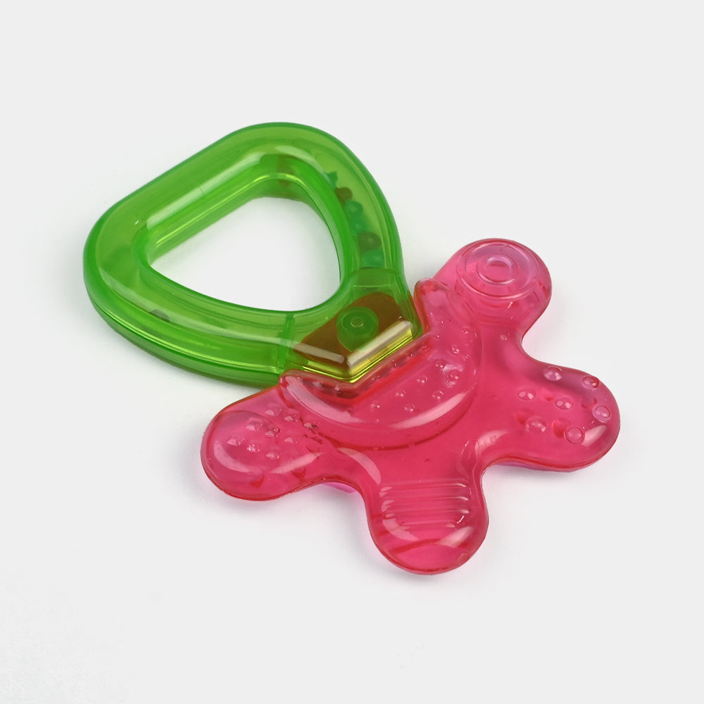 Water Injection Teether - Green Pink