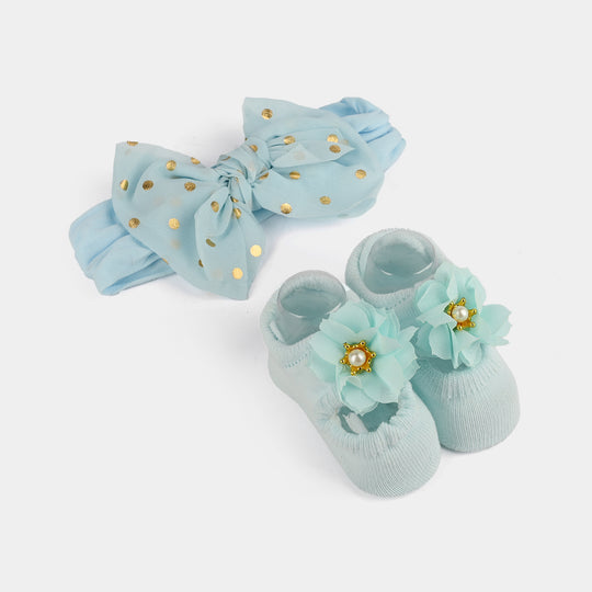 Baby Gift Set Socks With Headband | 0M+
