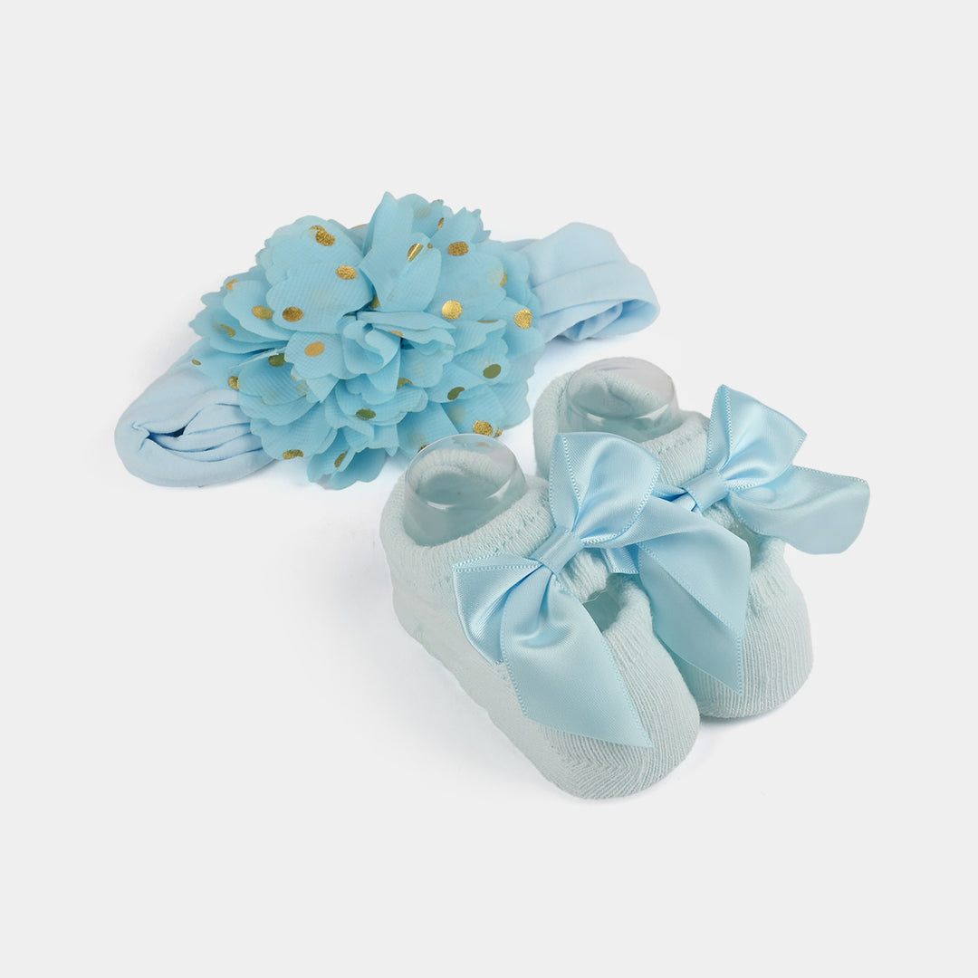 Baby Gift Set Socks With Headband | 0M+
