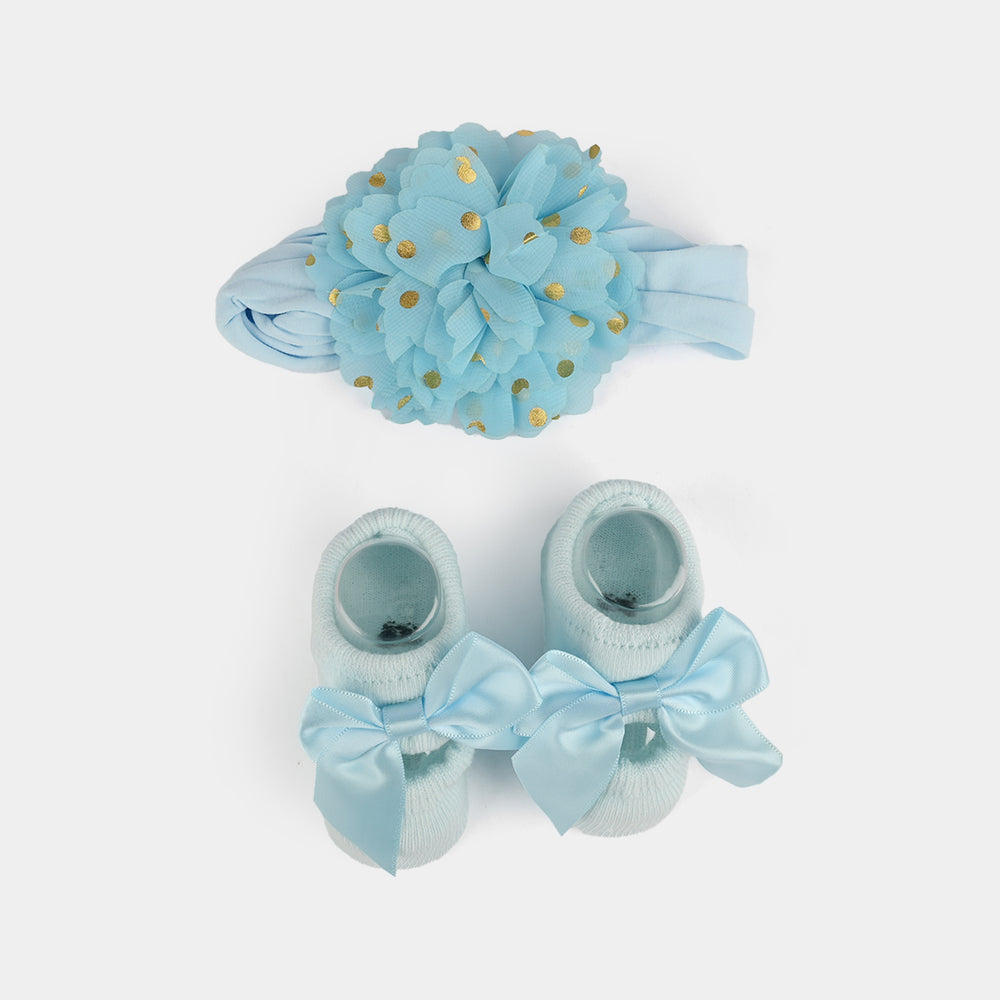 Baby Gift Set Socks With Headband | 0M+