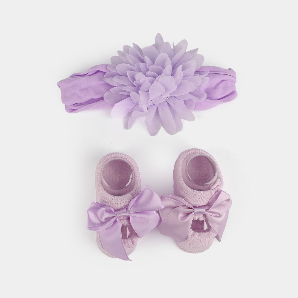 Baby Gift Set Socks With Headband | 0M+