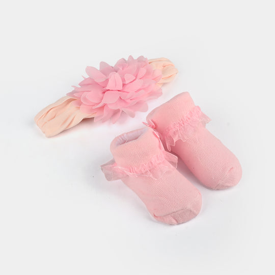 Baby Gift Set Socks With Headband | 0M+