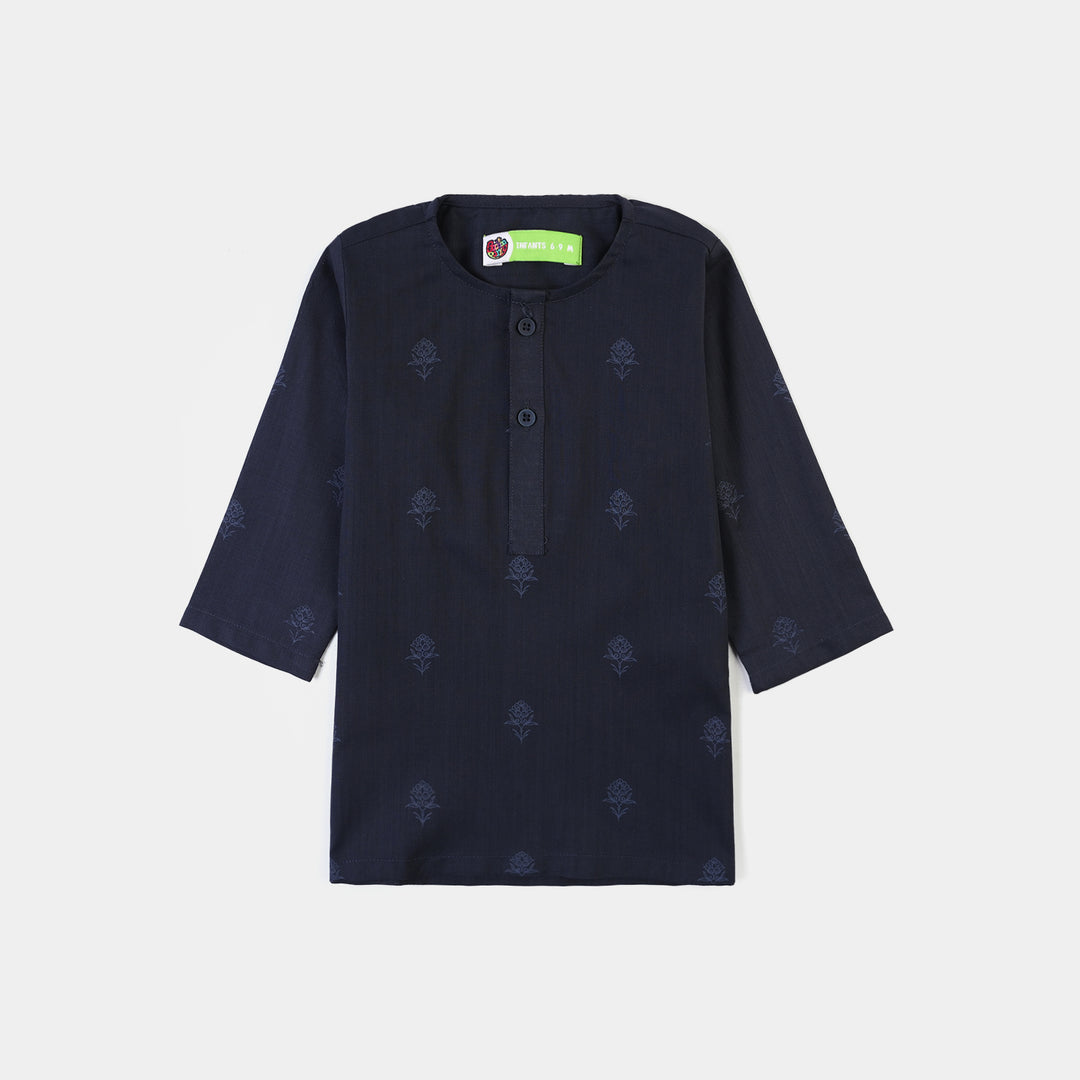 Infant Boys Poly Viscose 2Piece Suit (Royal) - Blue