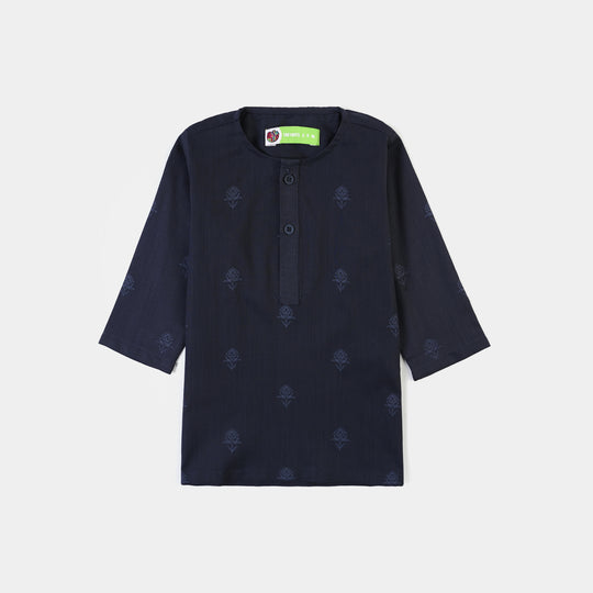 Infant Boys Poly Viscose 2Piece Suit (Royal) - Blue
