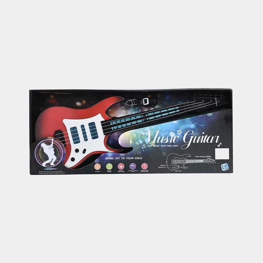 Guitar With Light & Music For Kids