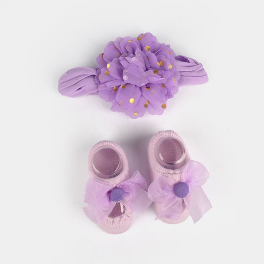 Baby Gift Set Socks With Headband | 0M+