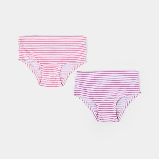Girls Cotton Jersey Panties Pack Of 2