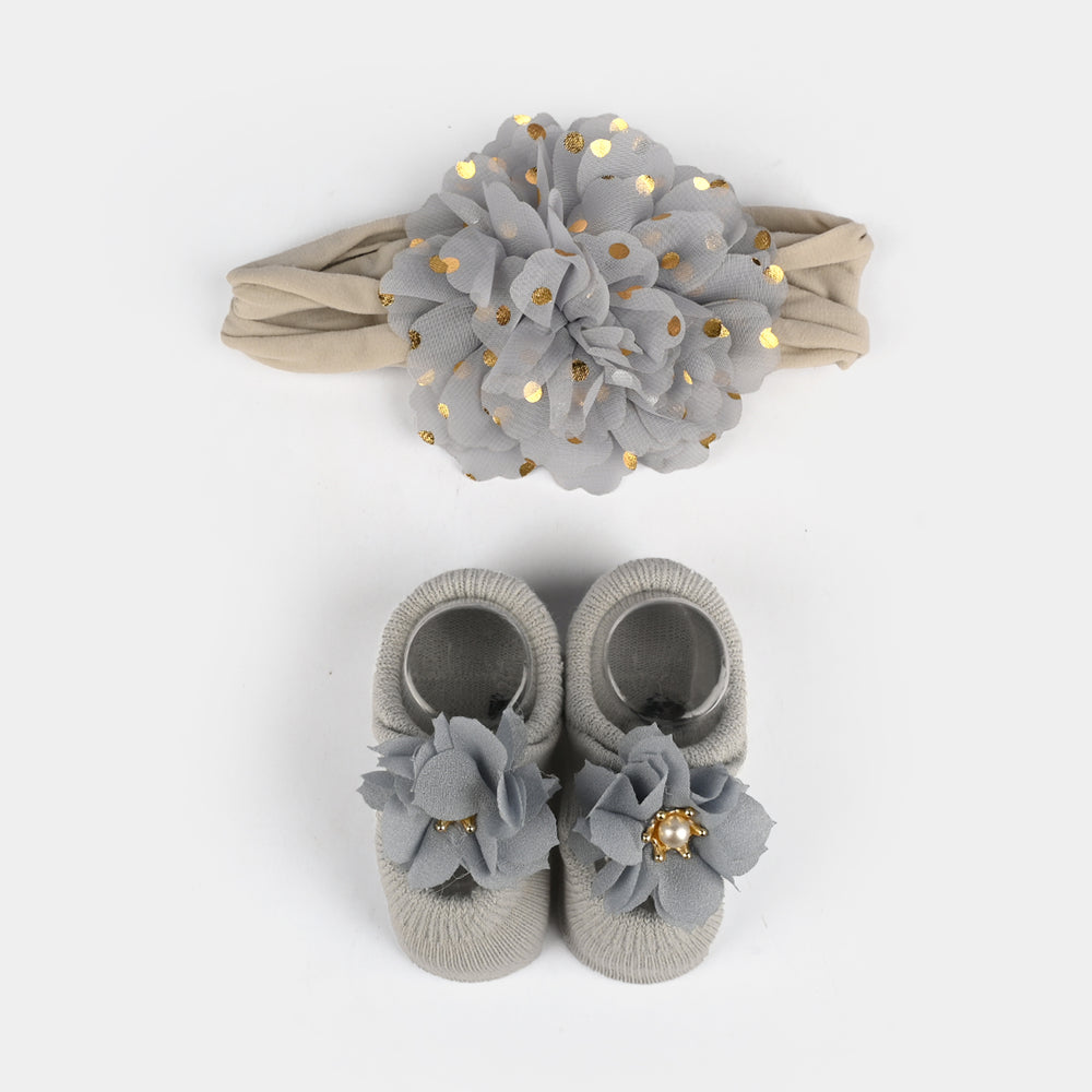 Baby Gift Set Socks With Headband | 0M+