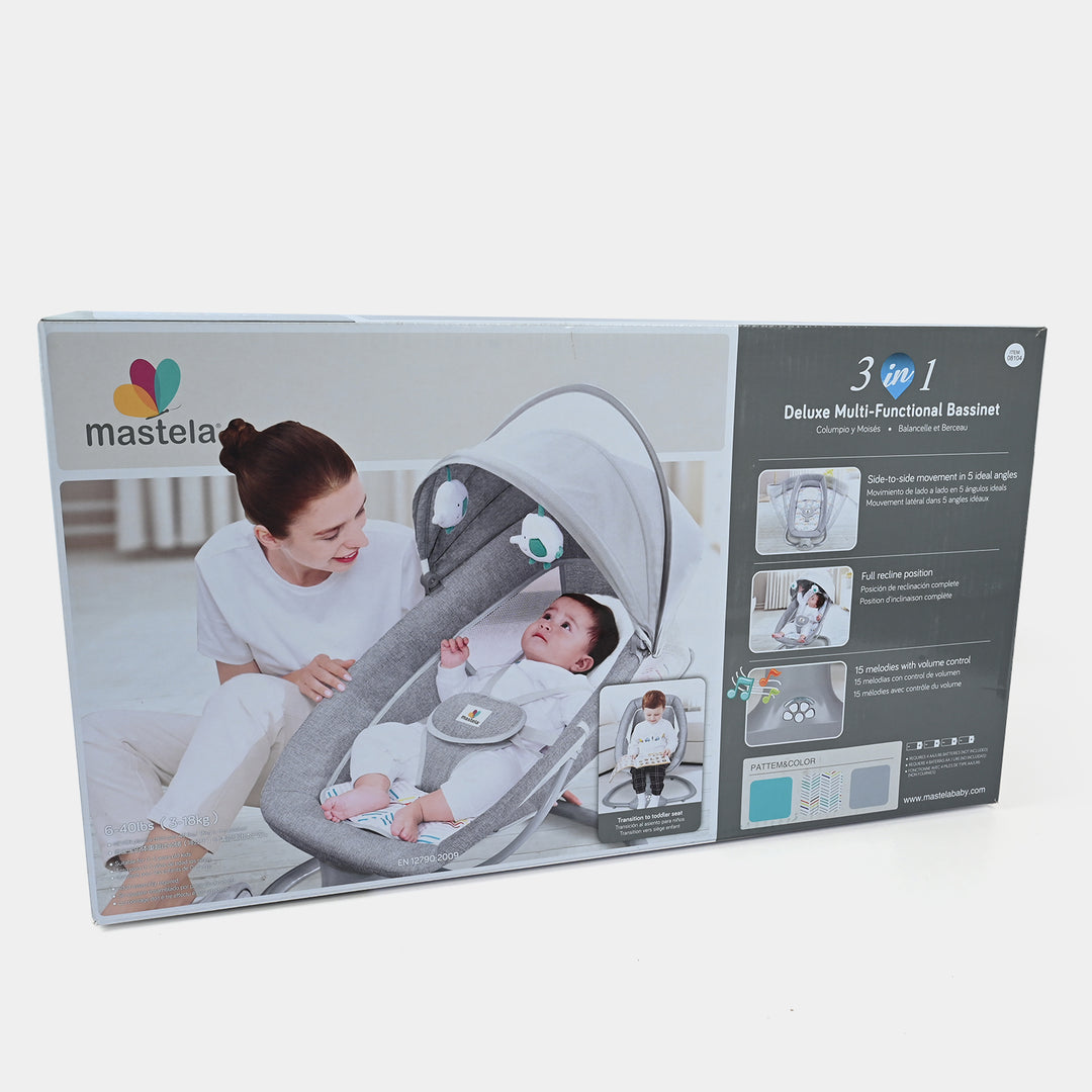 Mastela 3 in 1 Multi Functional Auto Swing 8104 Grey