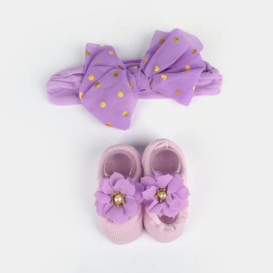 Baby Gift Set Socks With Headband | 0M+