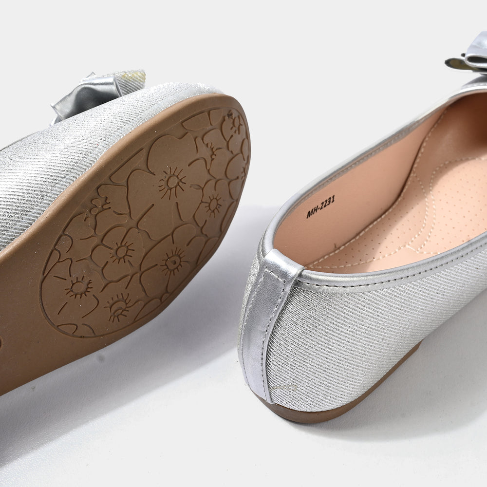 Girls Pumps MH-2231-SILVER