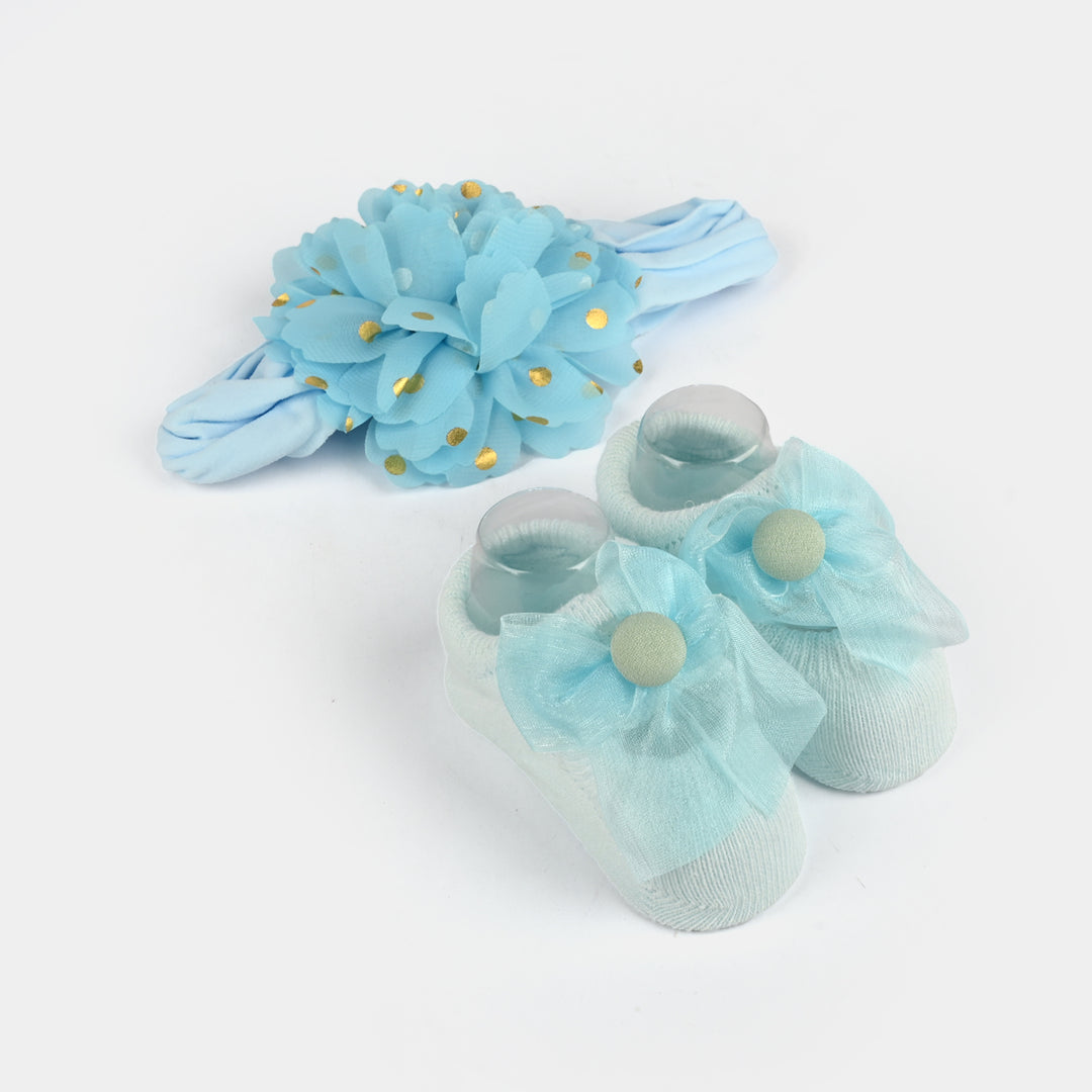 Baby Gift Set Socks With Headband | 0M+