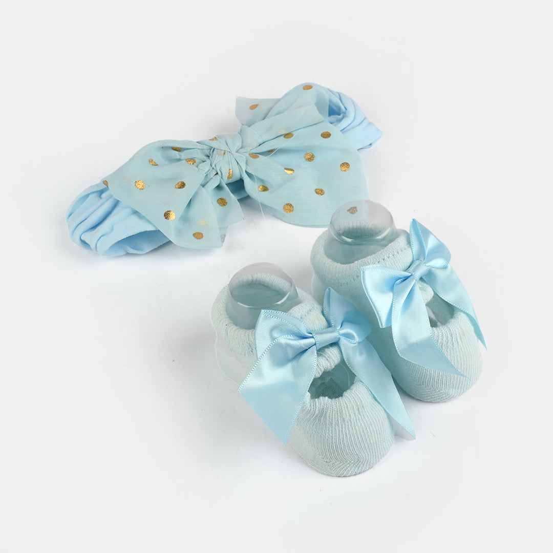 Baby Gift Set Socks With Headband | 0M+