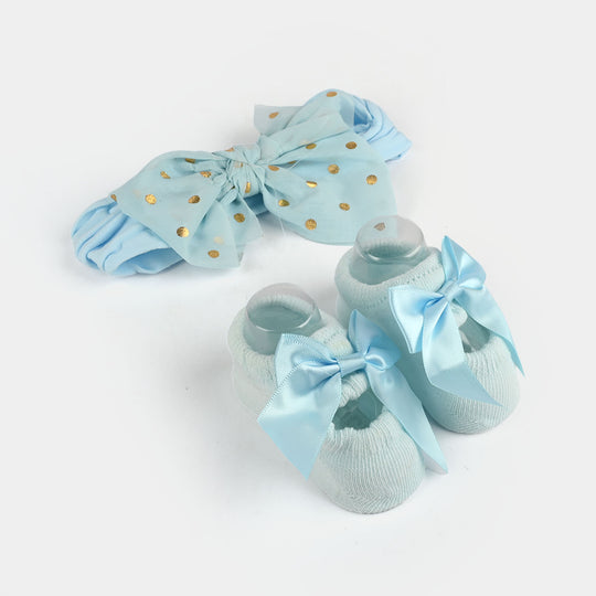Baby Gift Set Socks With Headband | 0M+
