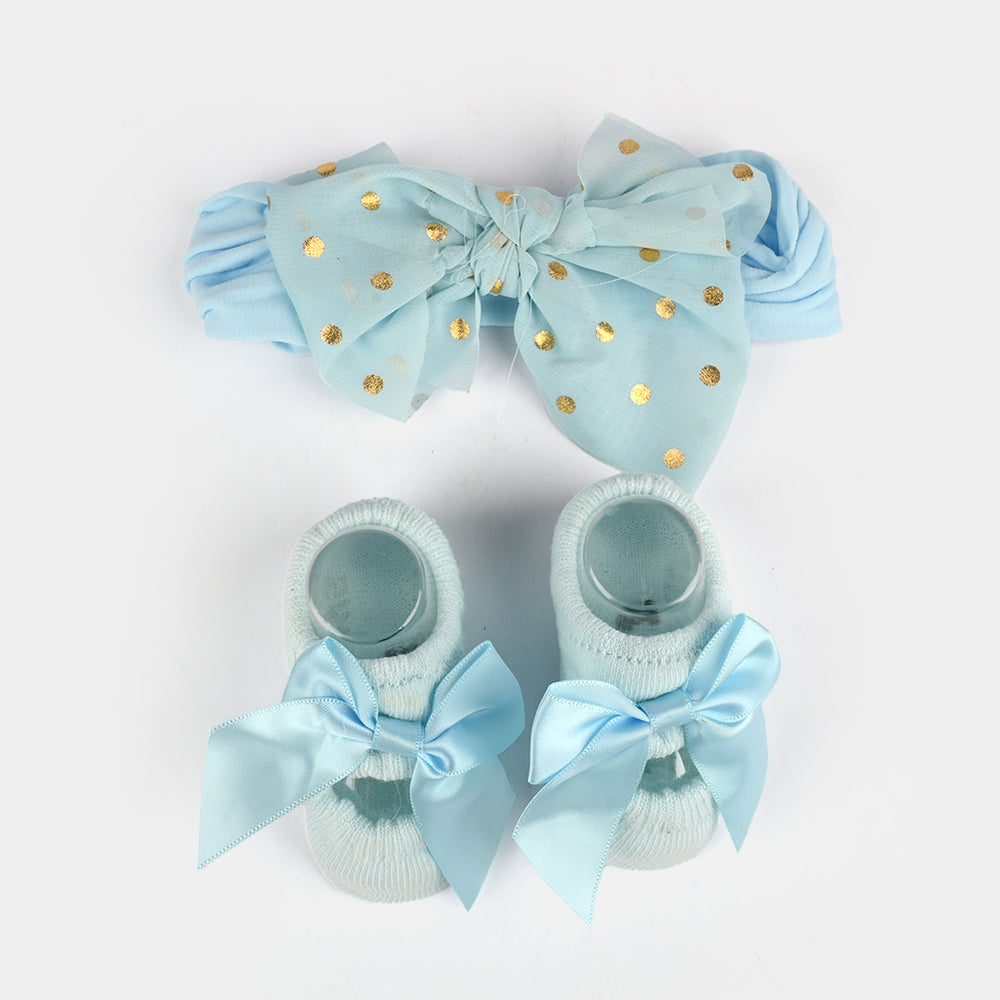 Baby Gift Set Socks With Headband | 0M+