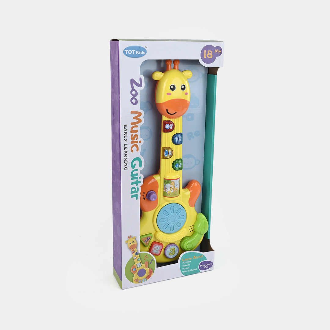 Giraffe Guitar W/Light & Music Toy