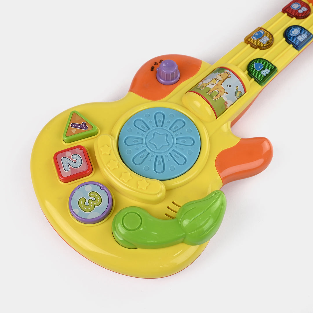 Giraffe Guitar W/Light & Music Toy
