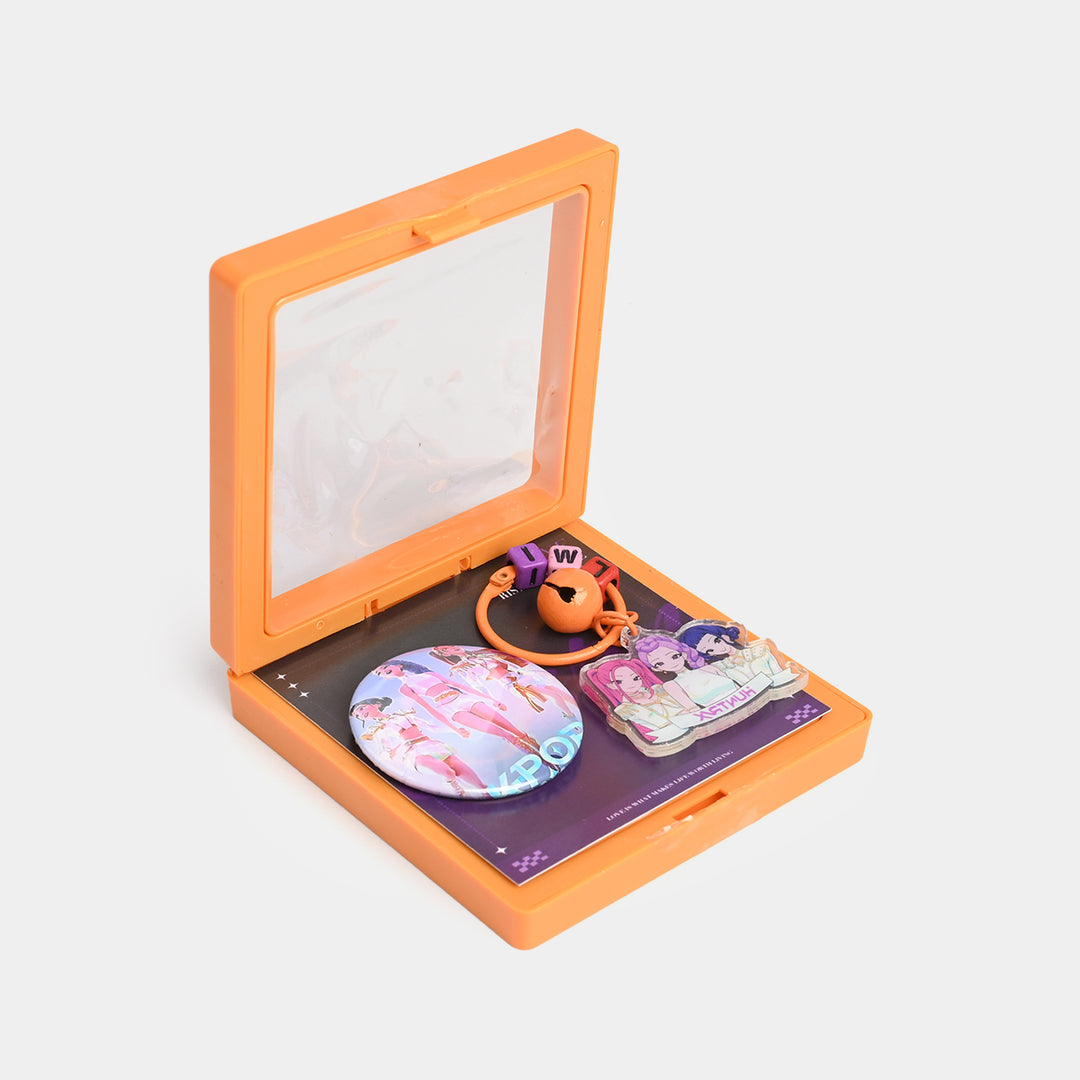 Character badge + Keychain