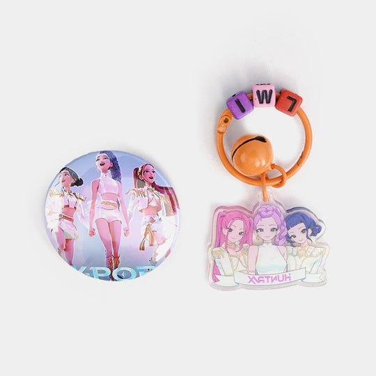 Character badge + Keychain