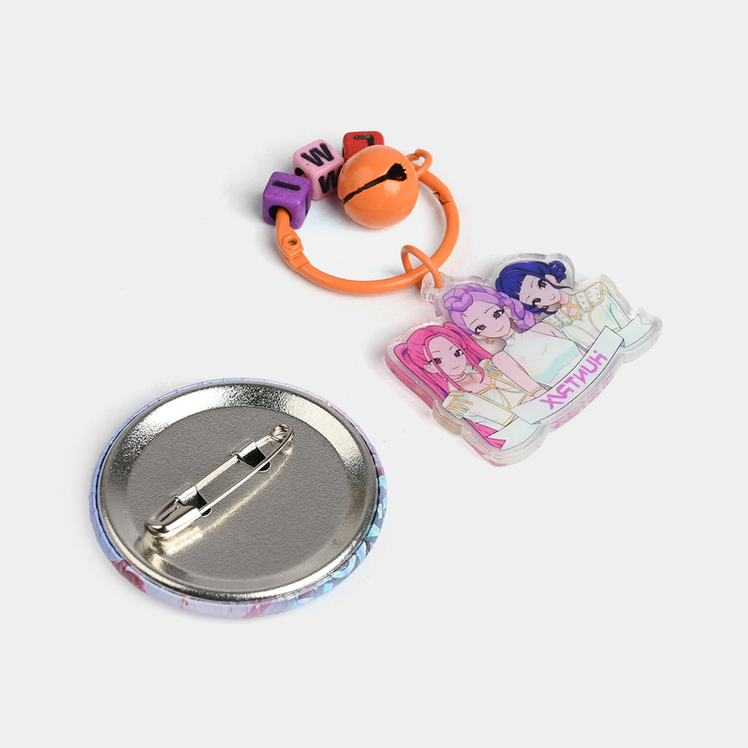 Character badge + Keychain