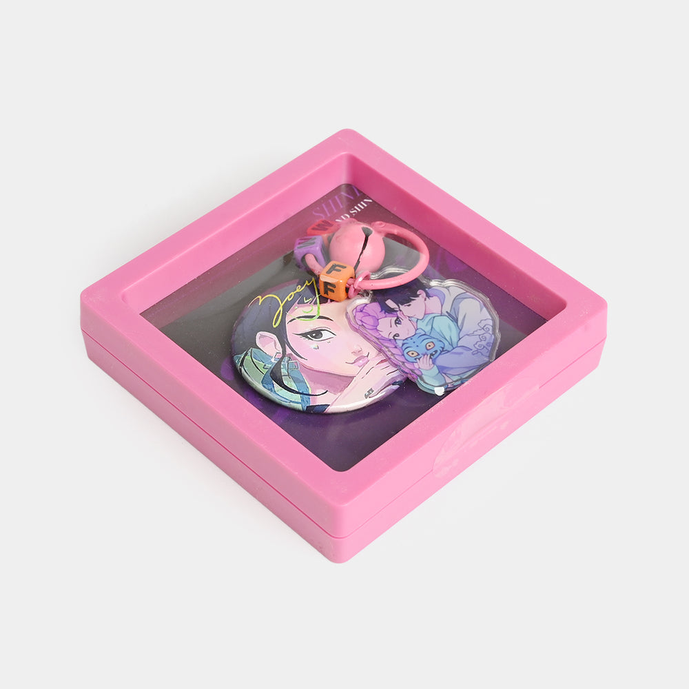 Character badge + Keychain