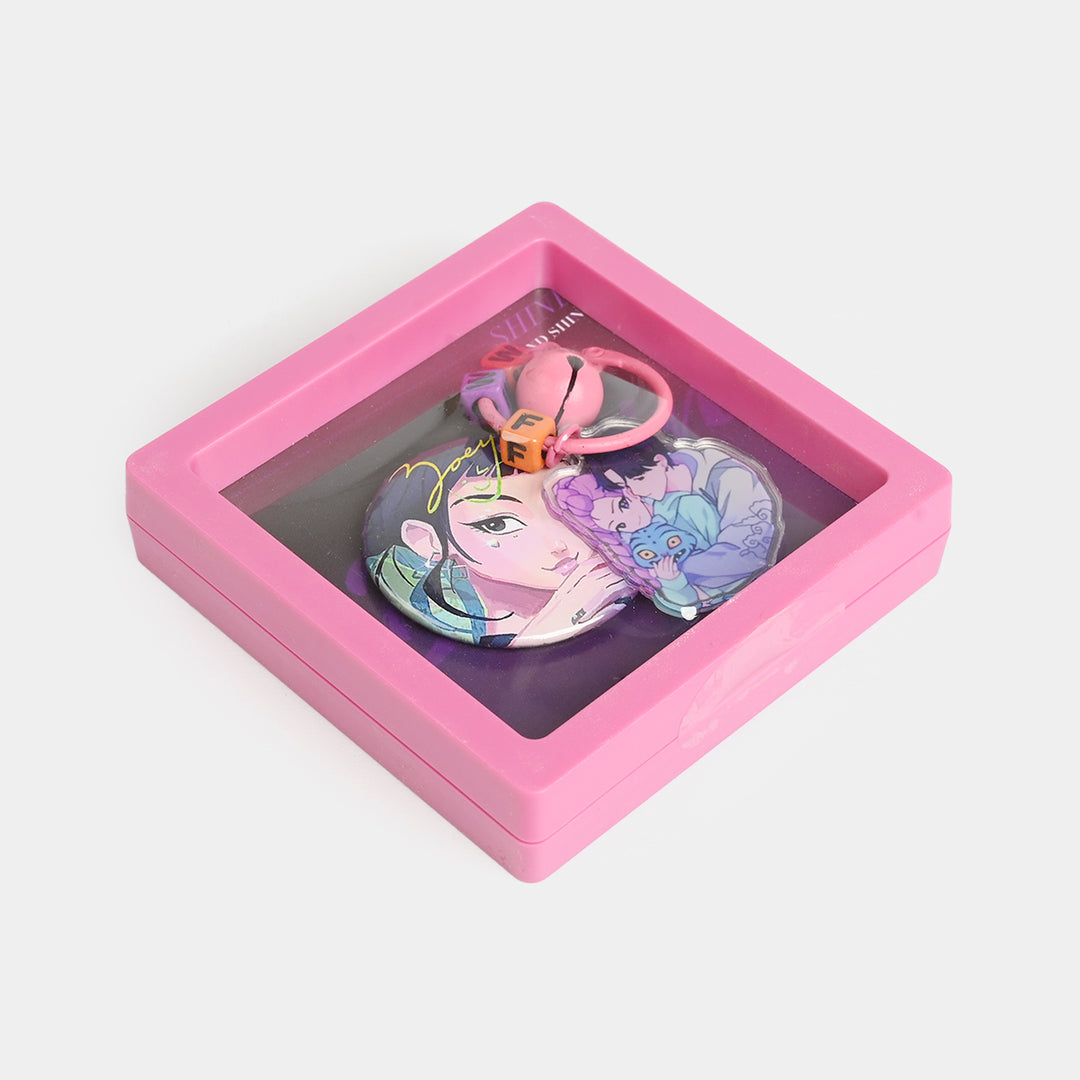 Character badge + Keychain