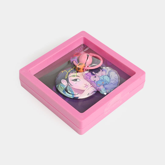Character badge + Keychain