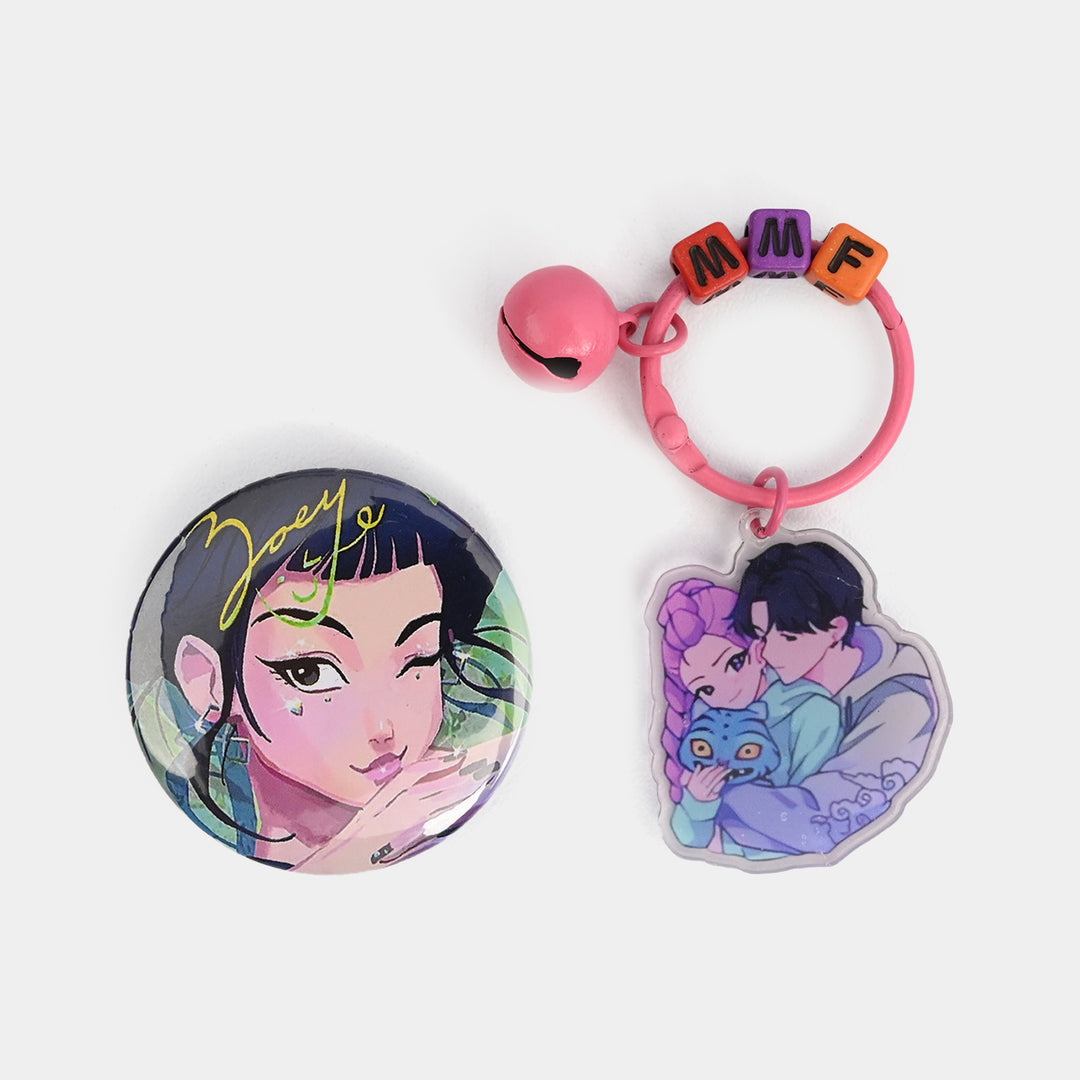 Character badge + Keychain
