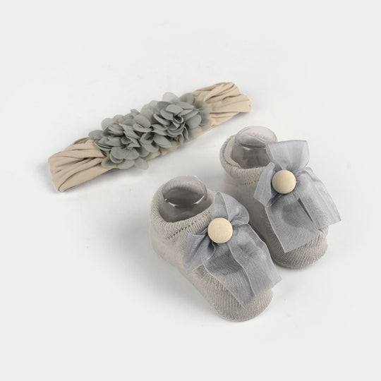Baby Gift Set Socks With Headband | 0M+