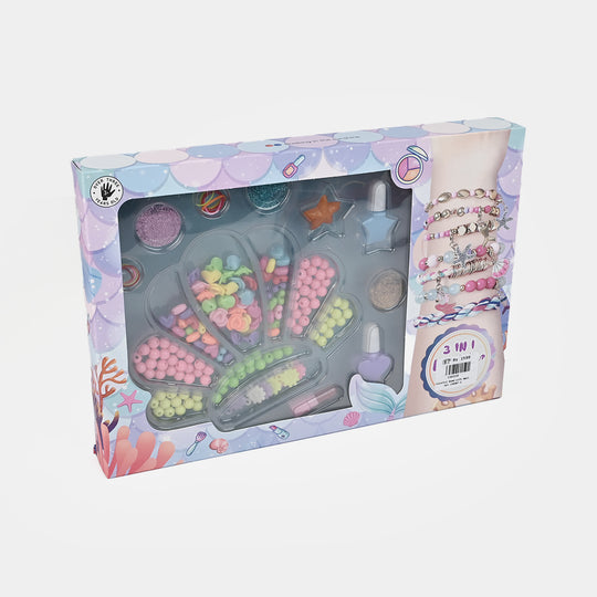 Colorful Beads with Nail Set