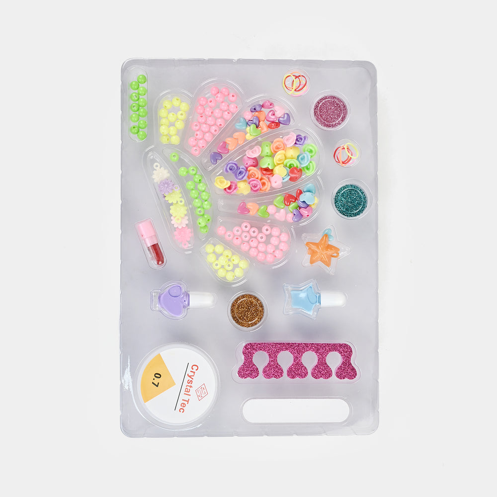 Colorful Beads with Nail Set