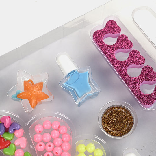 Colorful Beads with Nail Set