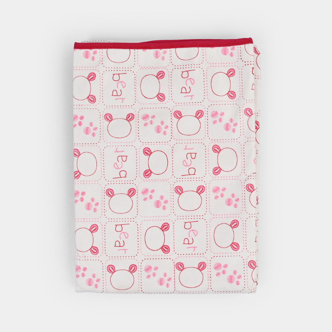 Baby Changing Sheet Foam Velvet Large