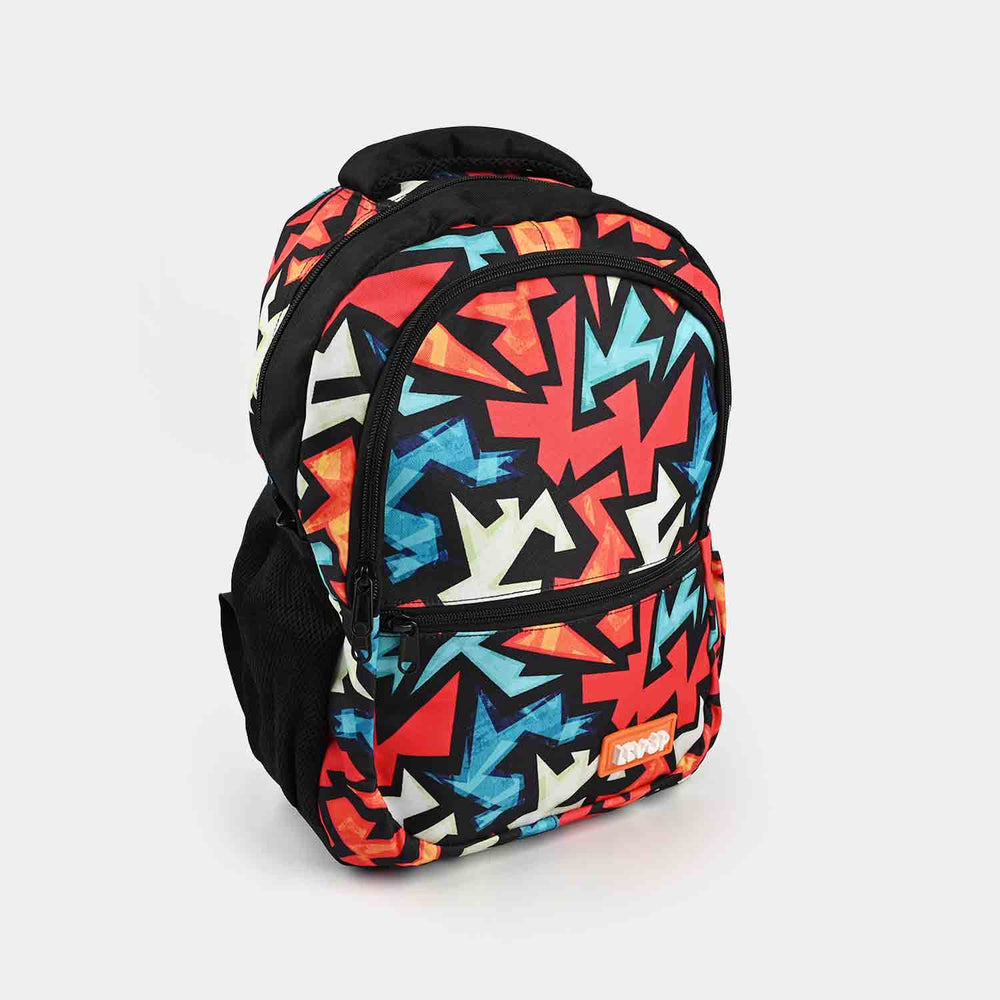 LEVUP GEOMETRICAL SCHOOL BACKPACK FOR CLASS 1-4