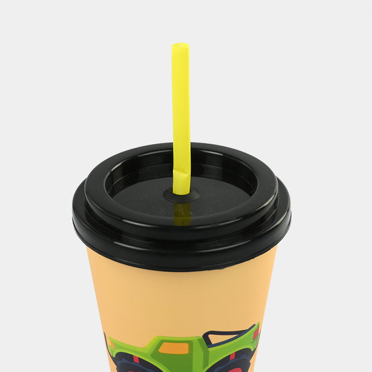 Sipper Cup Yellow-Truck