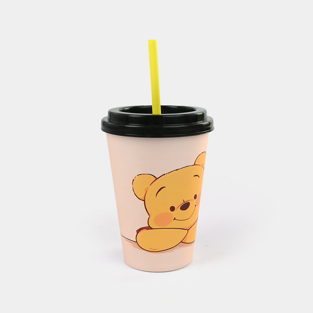 Sipper Cup Pink-Winnie The  Poo