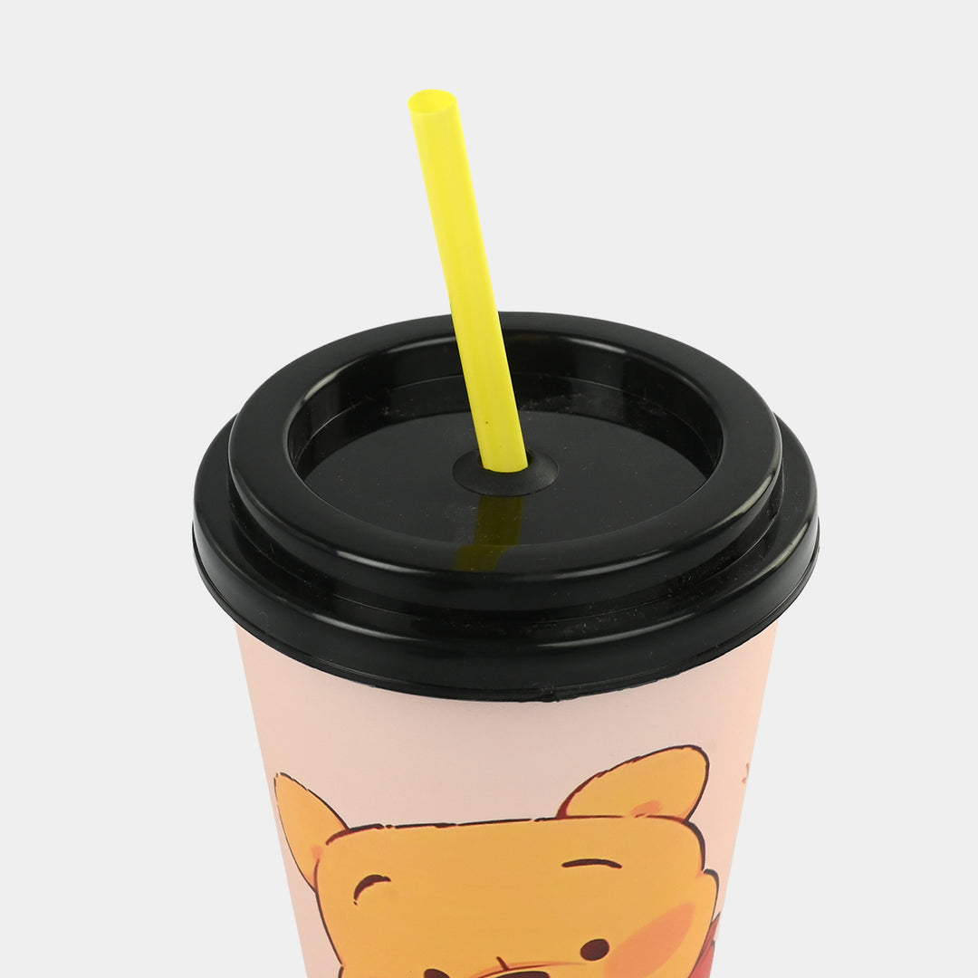 Sipper Cup Pink-Winnie The  Poo