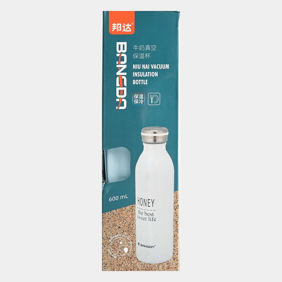 WATER BOTTLE STAINLESS STEEL | 600ml