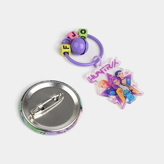 Character badge + Keychain