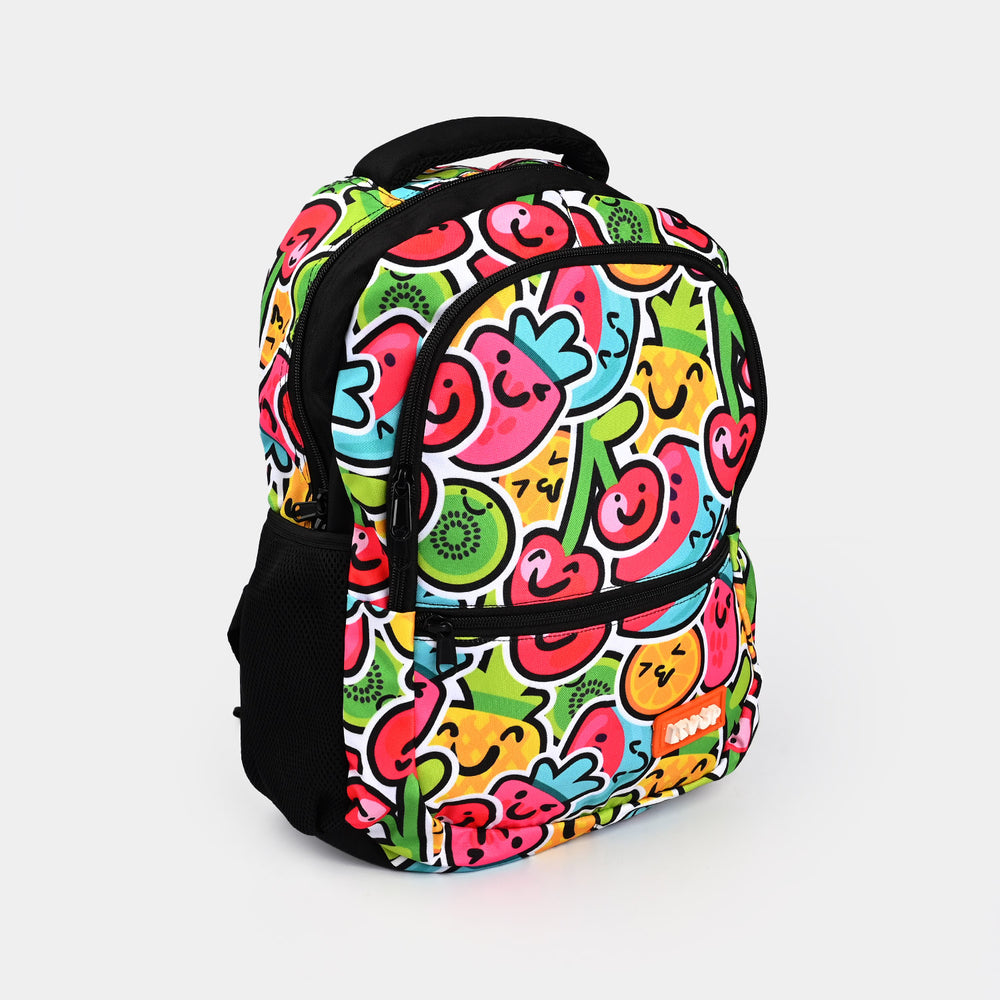 LEVUP FRUITS AND JEWELS DOODLE SCHOOL BACKPACK FOR CLASS 1-4
