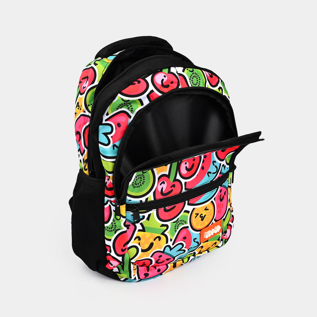 LEVUP FRUITS AND JEWELS DOODLE SCHOOL BACKPACK FOR CLASS 1-4