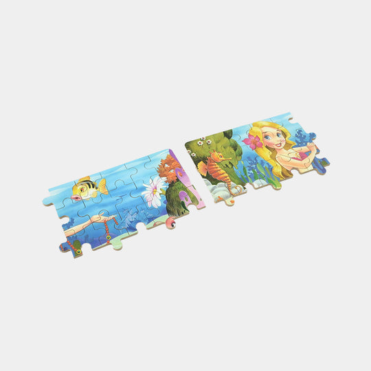 Wooden Puzzle Tin Box