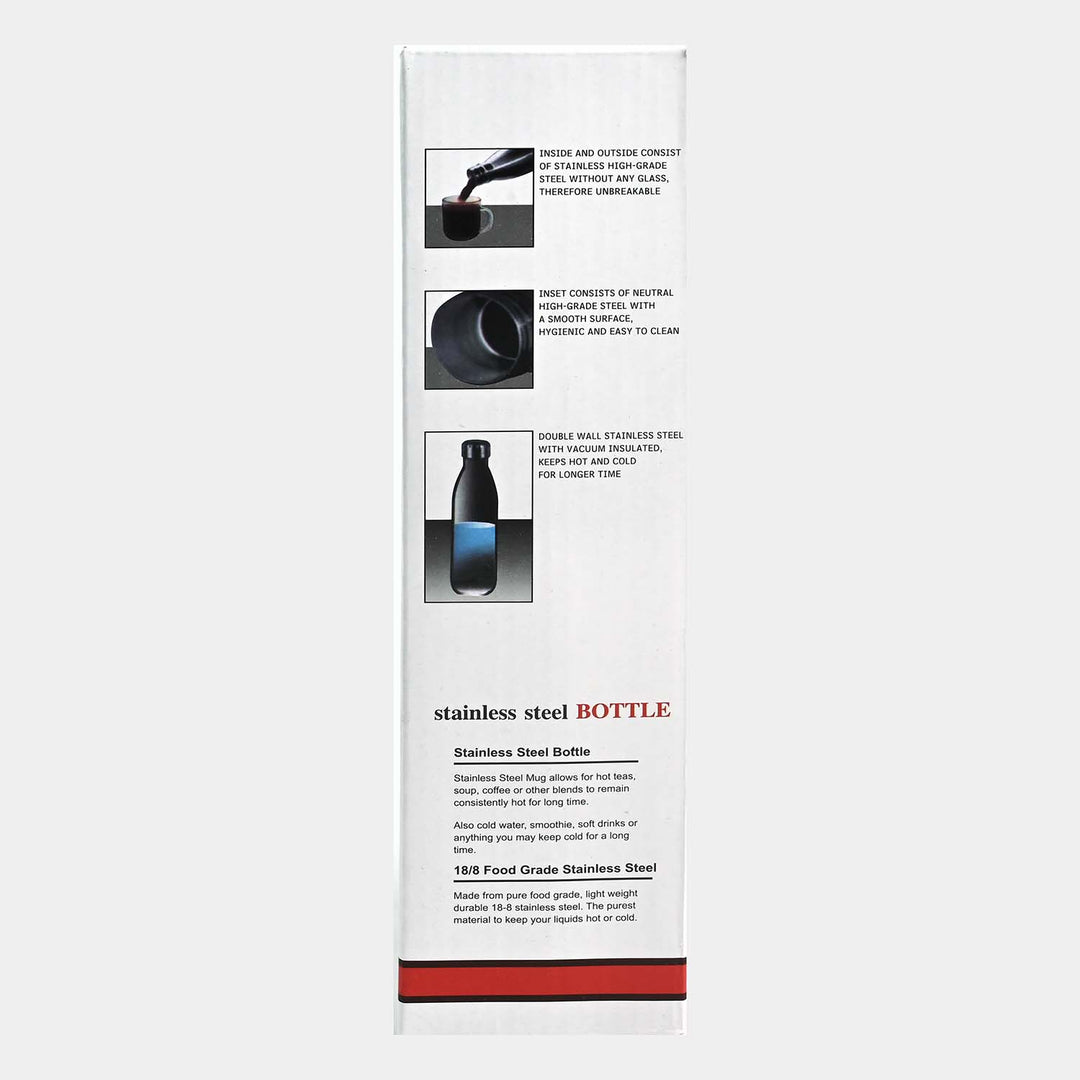 WATER BOTTLE STAINLESS STEEL | 600ml