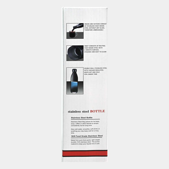 WATER BOTTLE STAINLESS STEEL | 600ml